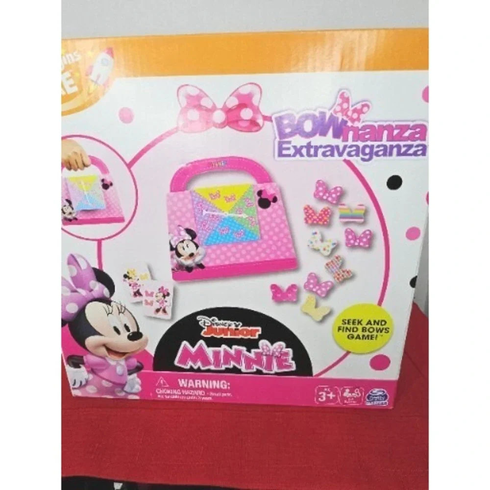 Disney Junior Minnie Mouse BOWnanza Extravaganza Seek‎ & Find Bows Game NEW